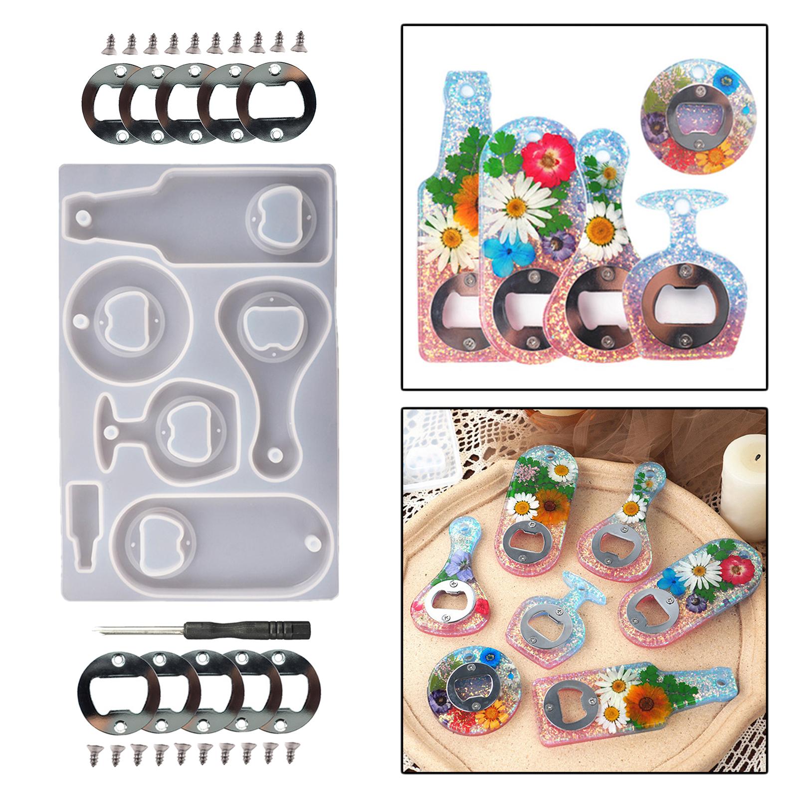 Resin Art A Keychain - Kit DIY de Resina Epóxi para