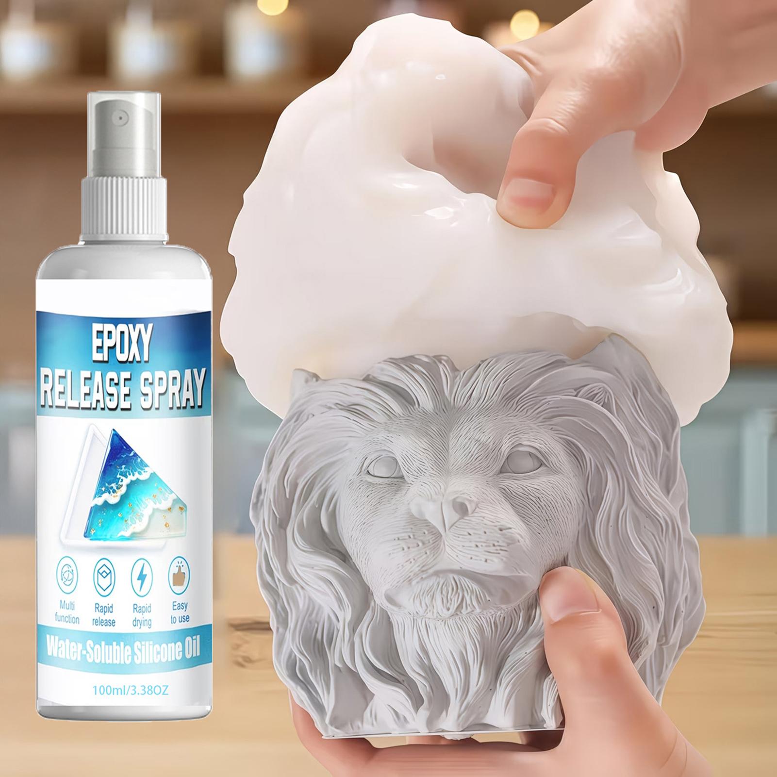 Resin Art Accessories - Spray Desmoldante de Silicone e Epóxi