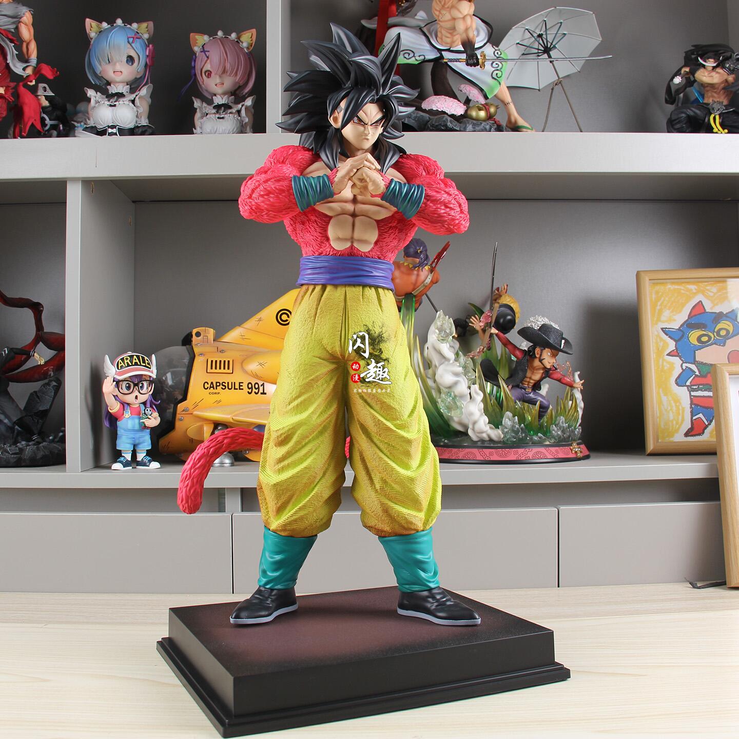 Resin Art Goku - Figura do Goku Super Saiyan 4
