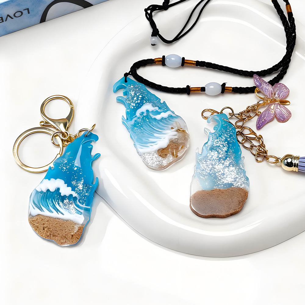 Resin Art A Keychain - Molde de mapa do Sri Lanka,