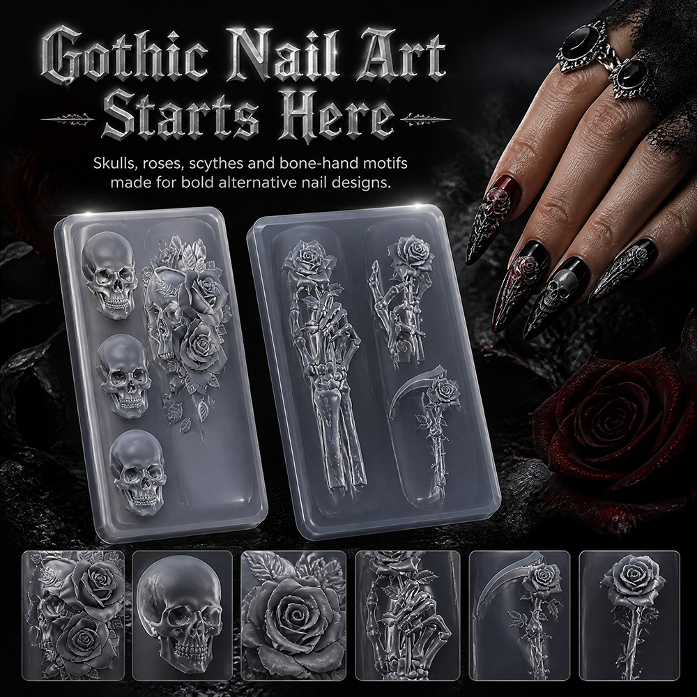 Resin Art Template - Conjunto de 2 Peças: Molde de