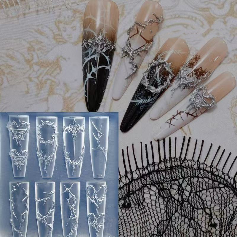 Resin Art Template - Moldes de silicone para design de