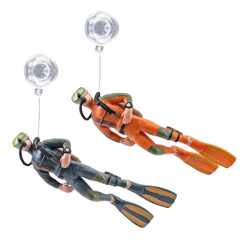 Resin Art Underwater - Aquário mergulhador decoração flutuante resina mergulhadores
