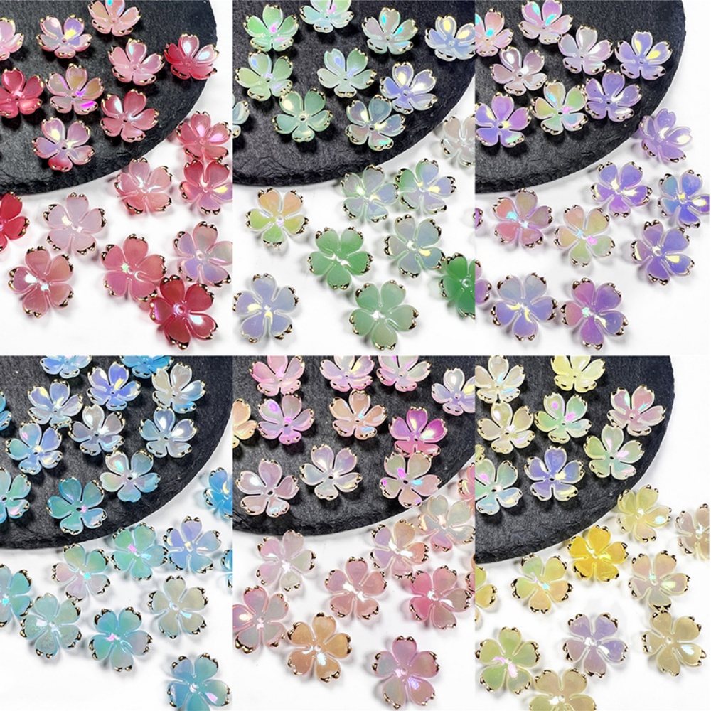 Resin Art Notes - 50 peças/lote 19mm Contas de Acrílico