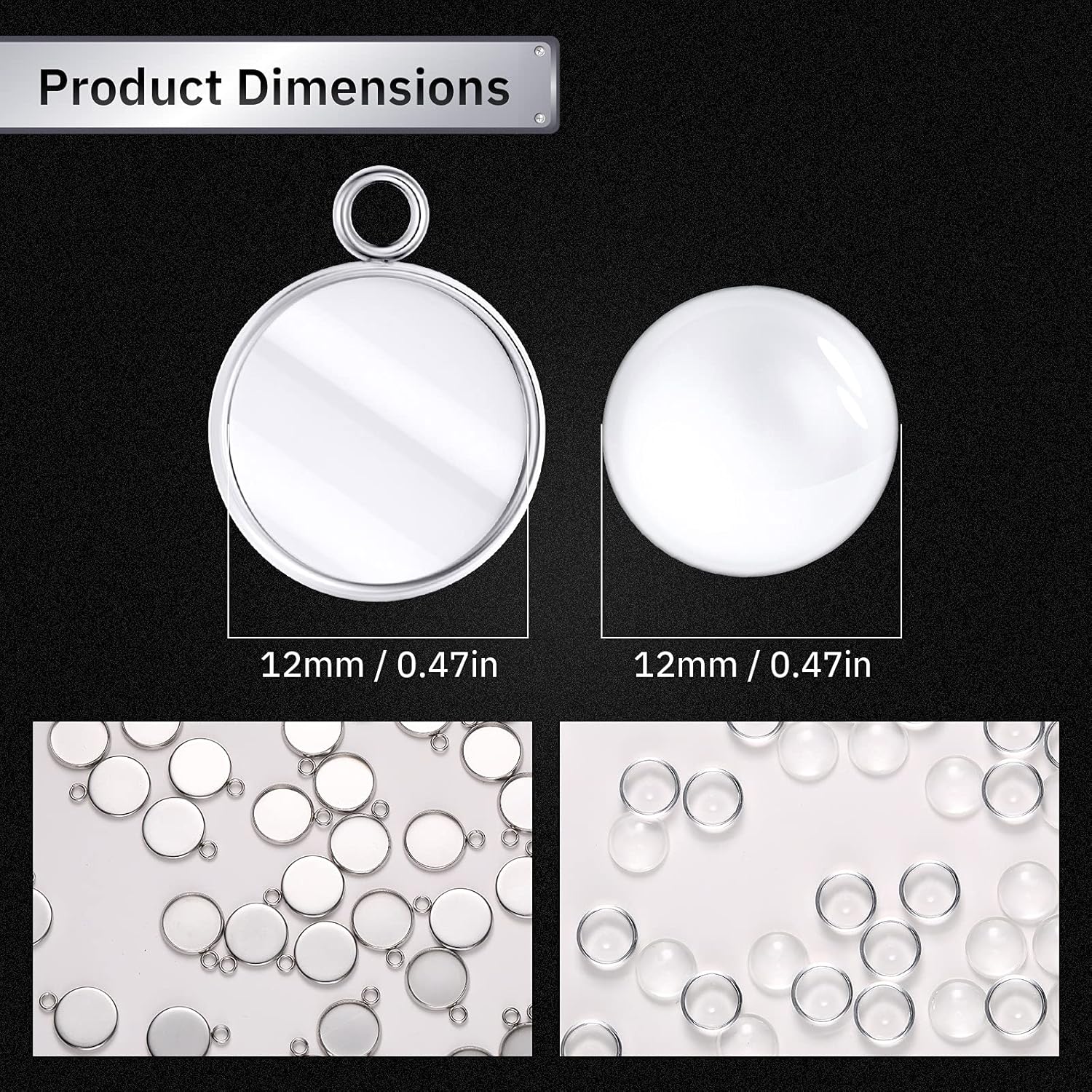 20 peças de aço inoxidável mol - Resin Art Handmade avaliação e preço