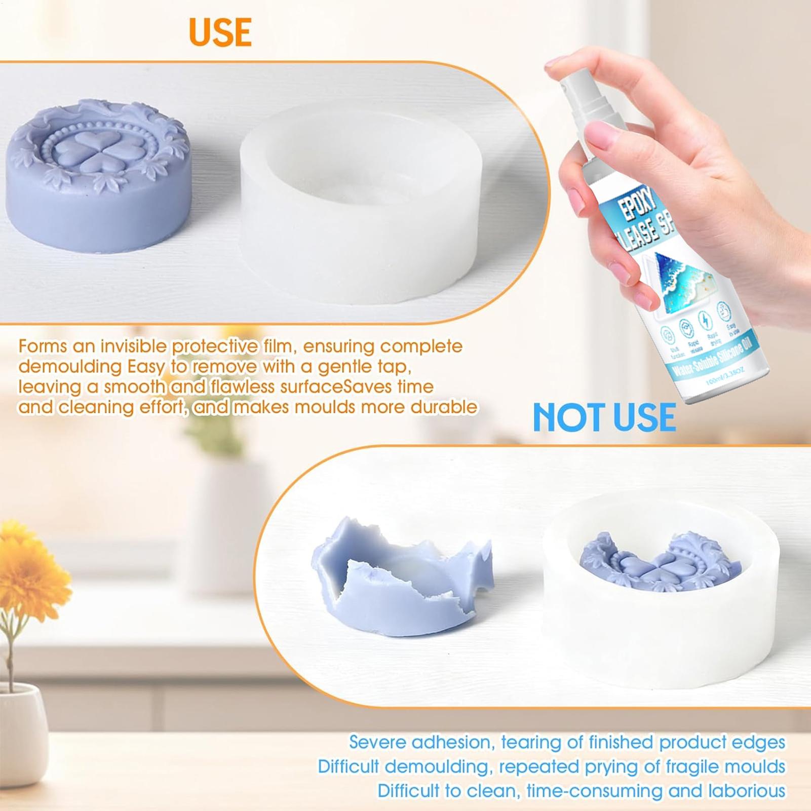 Spray Desmoldante de Silicone  - Resin Art Accessories avaliação e preço