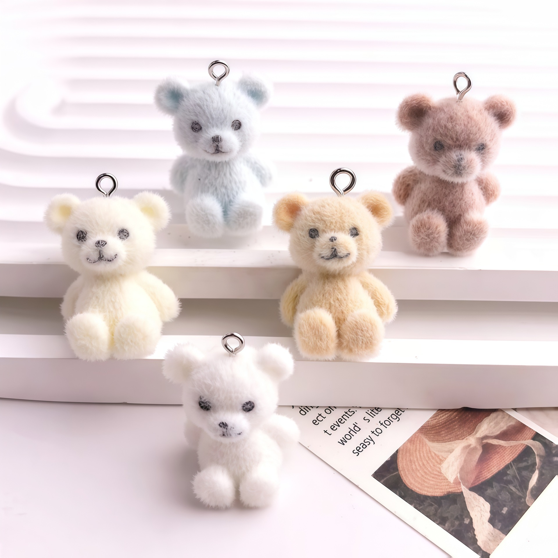 5 peças de Charms de Resina em - Resin Art Accessories avaliação e preço