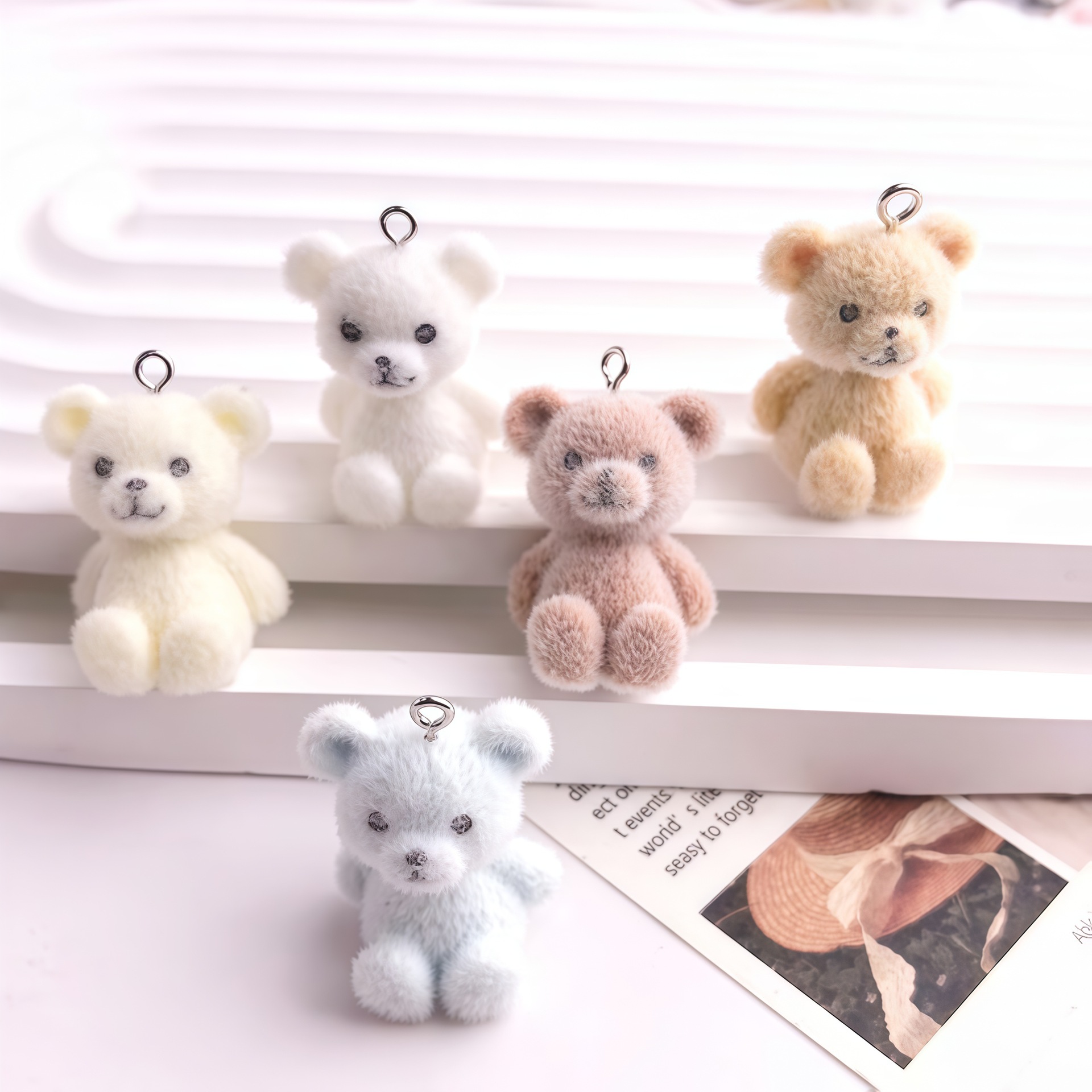 5 peças de Charms de Resina em - Resin Art Accessories avaliação e preço