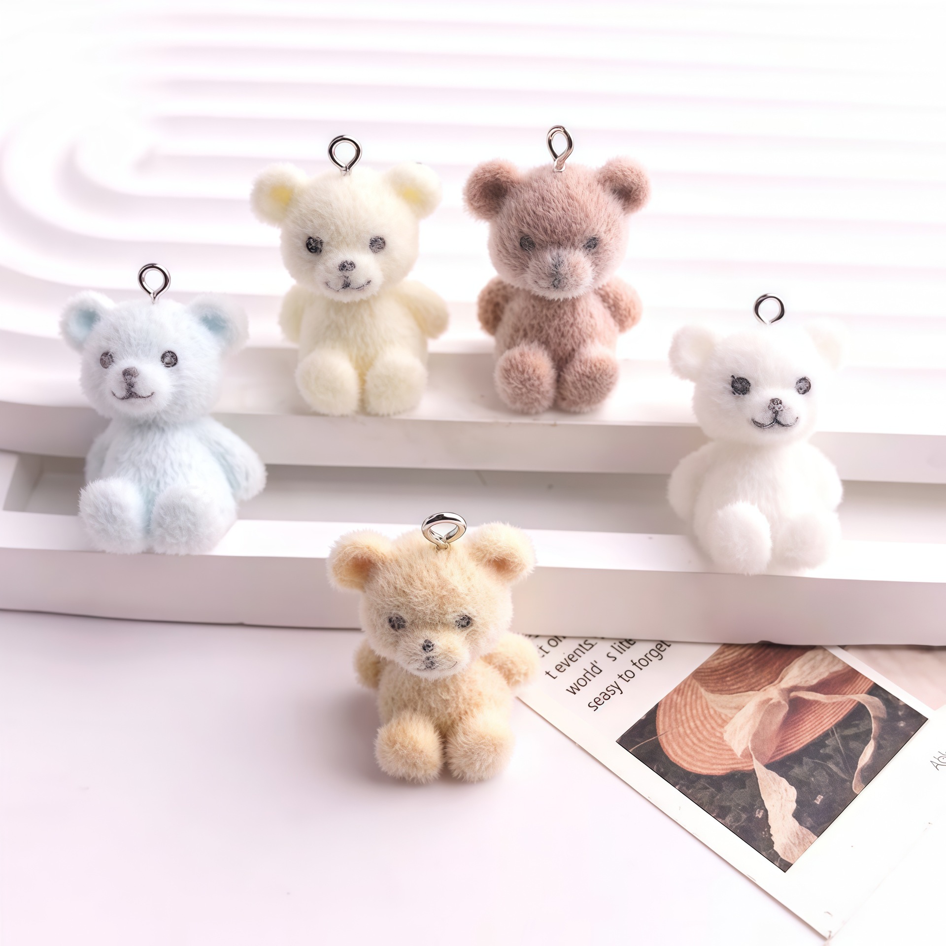 5 peças de Charms de Resina em - Resin Art Accessories avaliação e preço