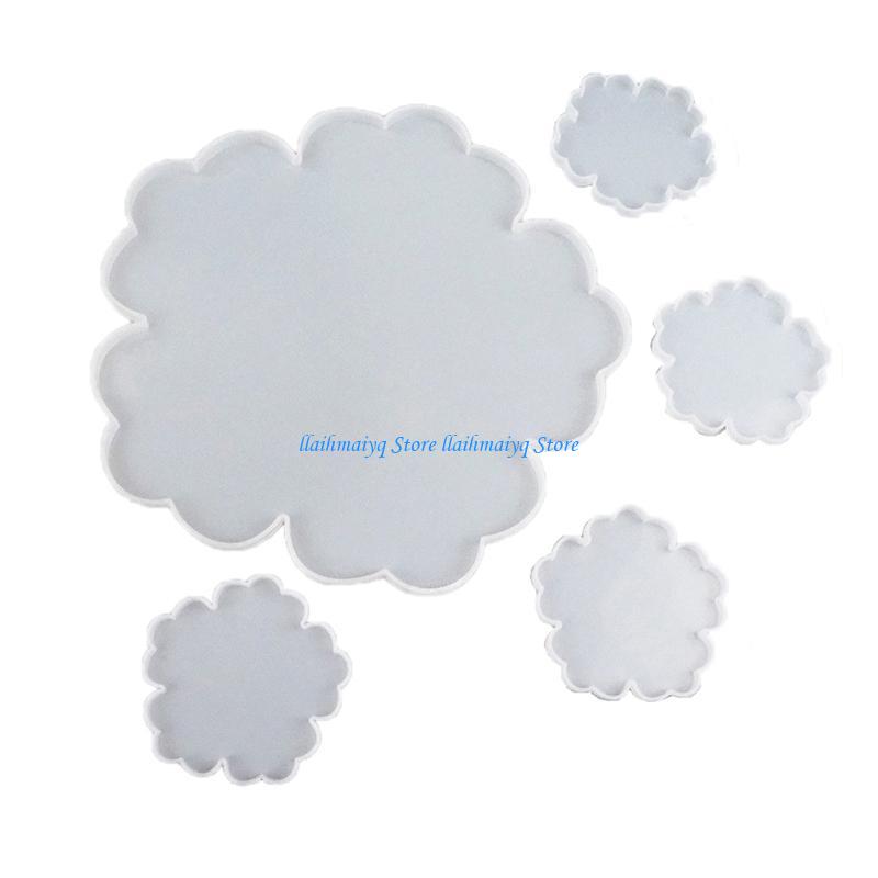 573b 5x flor resina moldes flo - Resin Art Geode avaliação e preço