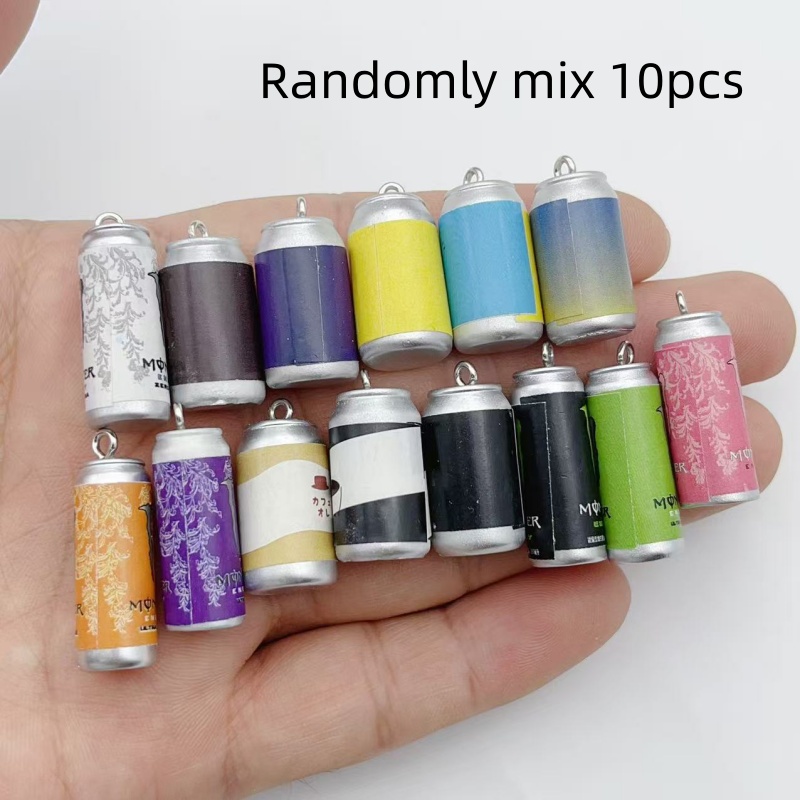 10 Peças Mini Pingentes de Res - Resin Art Calligraphy avaliação e preço