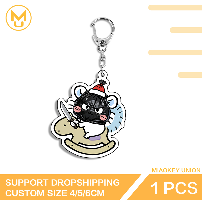 Pingente Engraçado de Hamster  - Resin Art A Keychain avaliação e preço