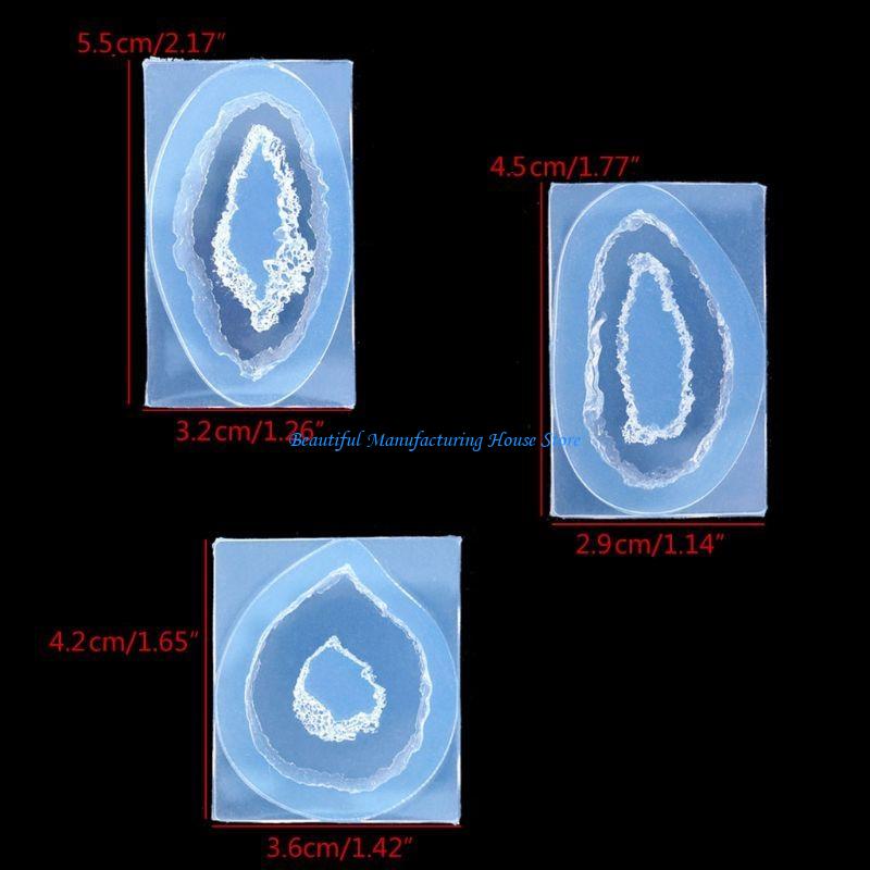 E56a molde cluster rocha quart - Resin Art Geode avaliação e preço