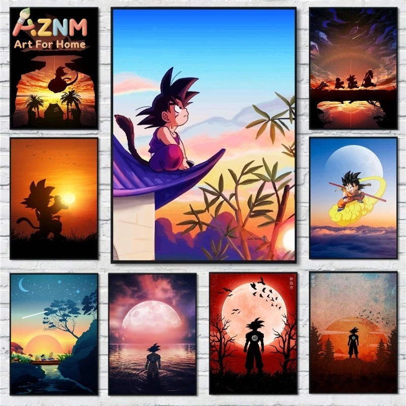 Pintura em Diamante AZNM Drago - Resin Art Goku avaliação e preço