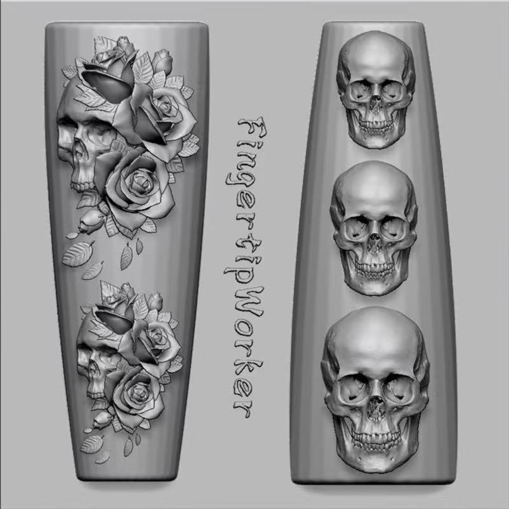 Conjunto de 2 Peças: Molde de  - Resin Art Template avaliação e preço