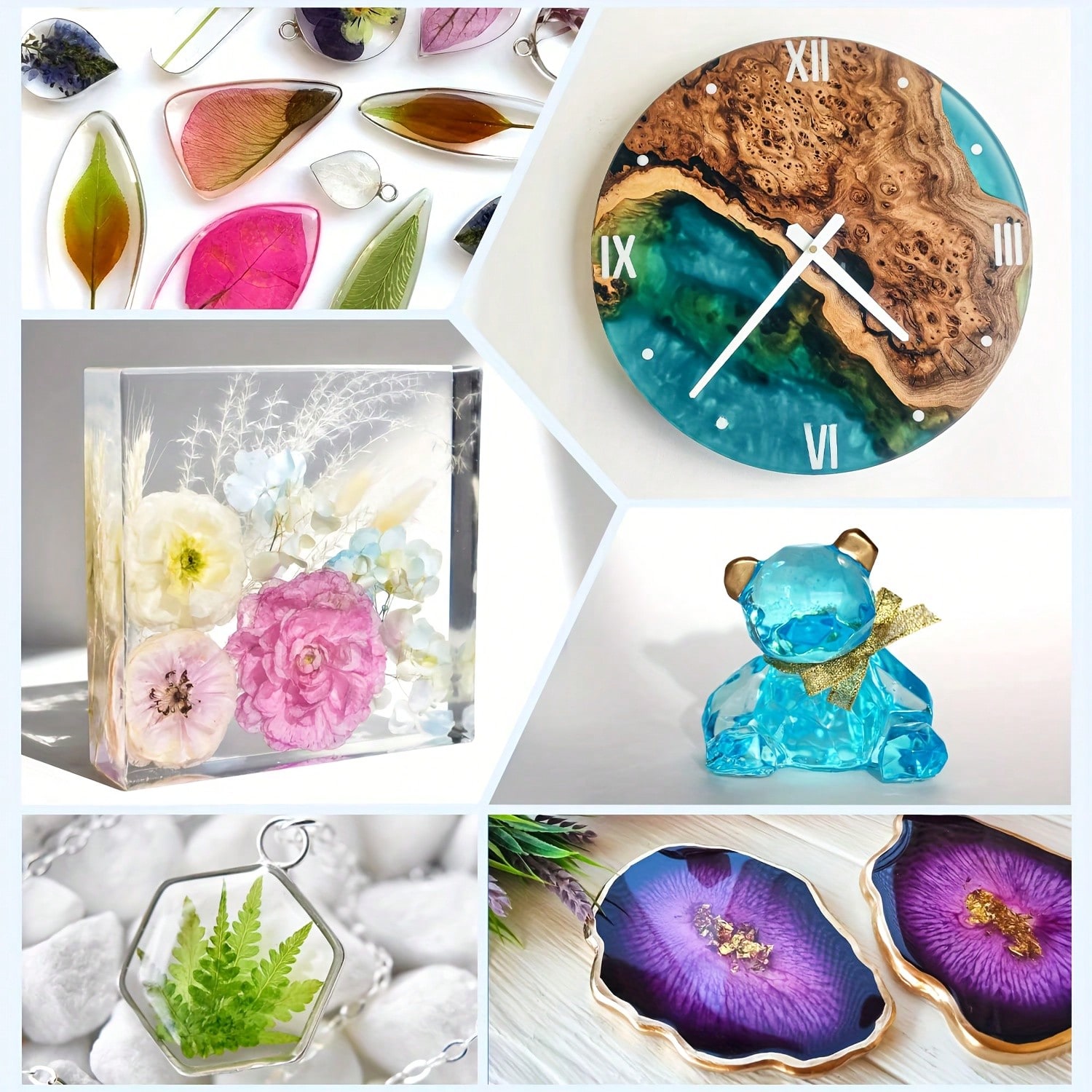Kit de Resina Epóxi Transparen - Resin Art Mold avaliação e preço