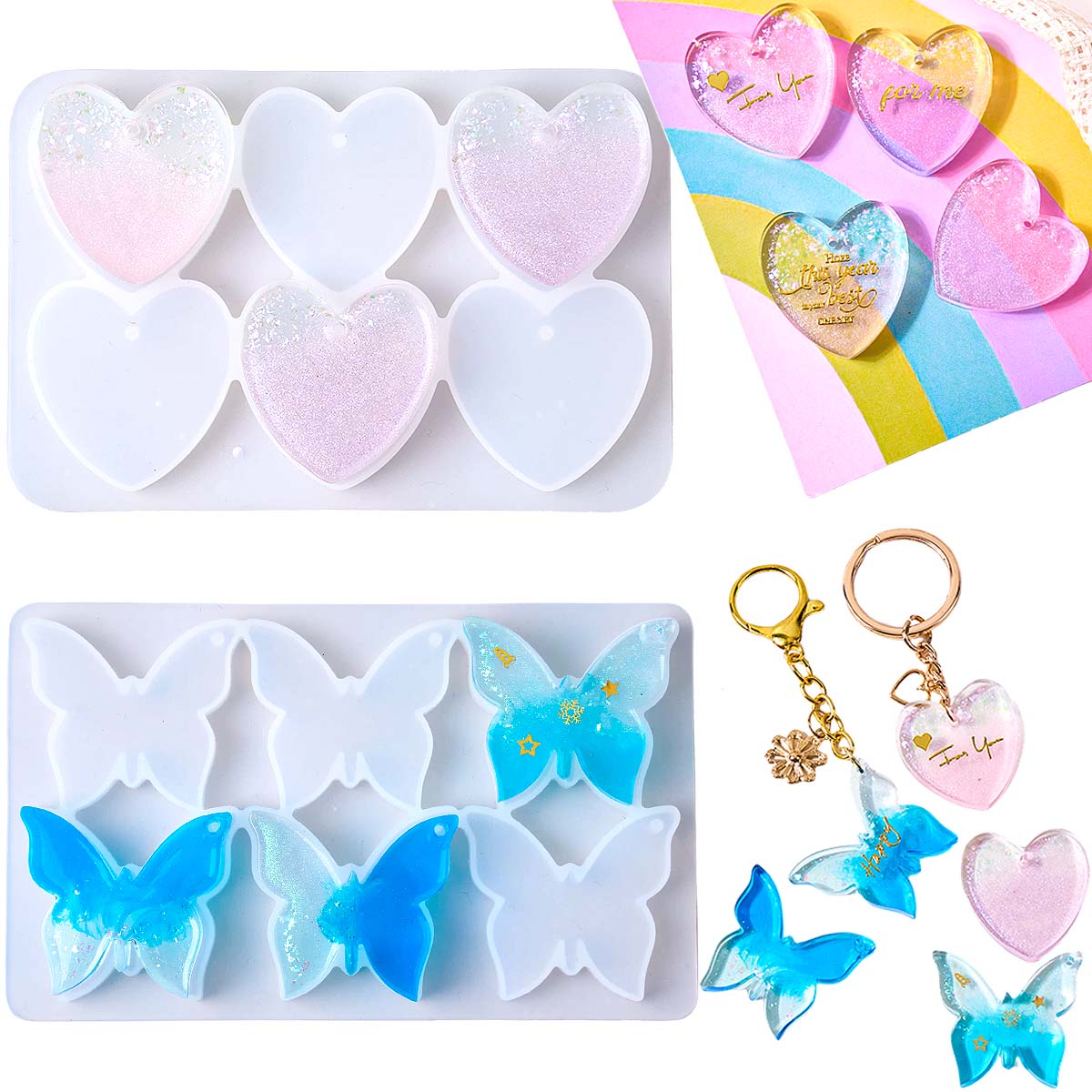 Molde de Silicone para Brincos - Resin Art Mold avaliação e preço