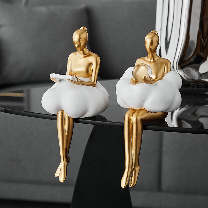 Estátua de Figura Abstrata de  - Resin Art And Design avaliação e preço