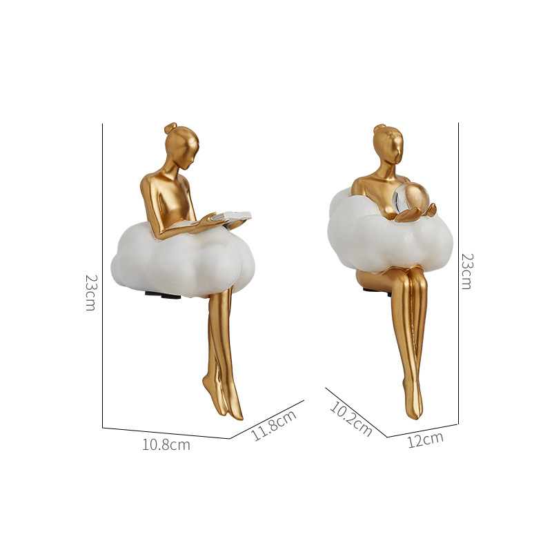 Estátua de Figura Abstrata de  - Resin Art And Design avaliação e preço