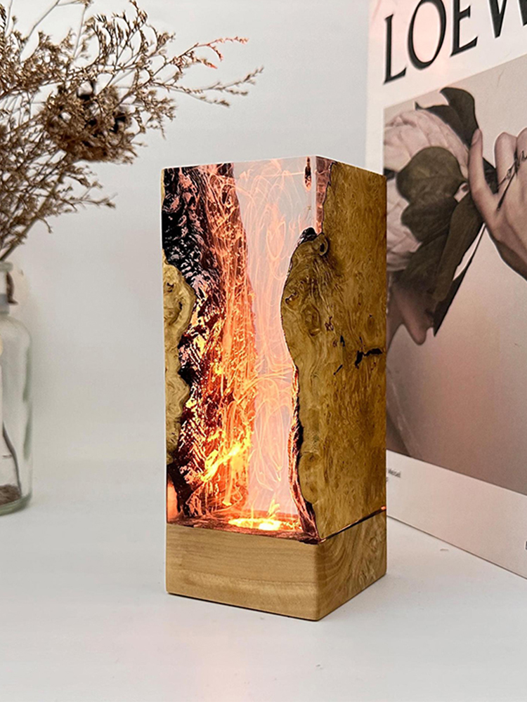 Luminária de Mesa de Resina co - Resin Art Underwater avaliação e preço