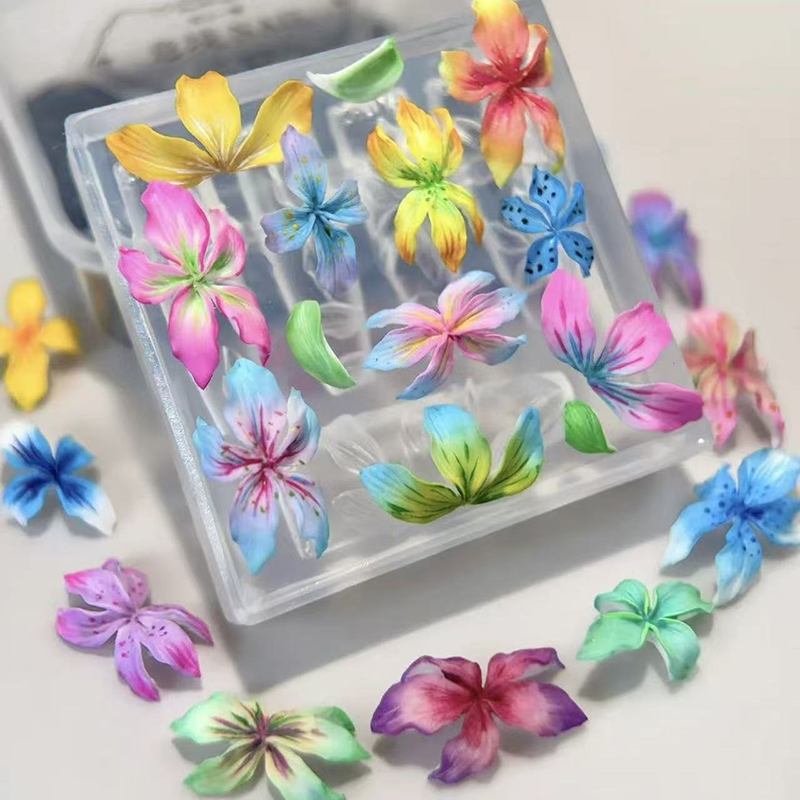 Molde de flores 3d para unhas, - Resin Art Template avaliação e preço