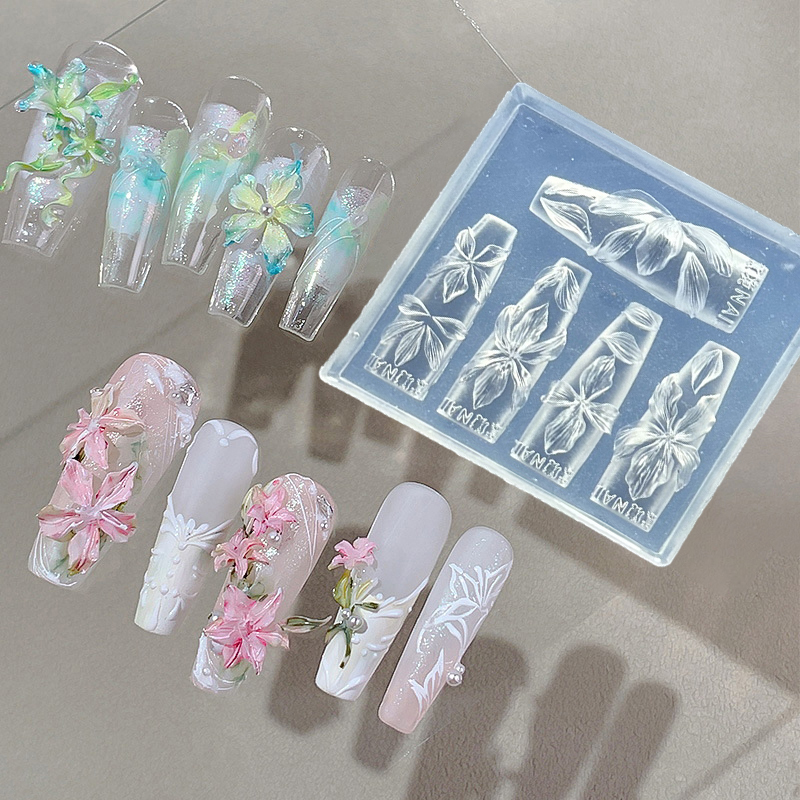 Molde de flores 3d para unhas, - Resin Art Template avaliação e preço