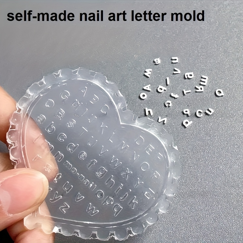 1 unidade de Molde de Letras p - Resin Art Template avaliação e preço