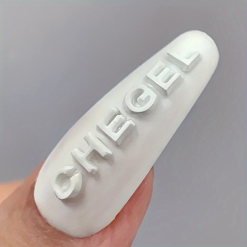 1 unidade de Molde de Letras p - Resin Art Template avaliação e preço