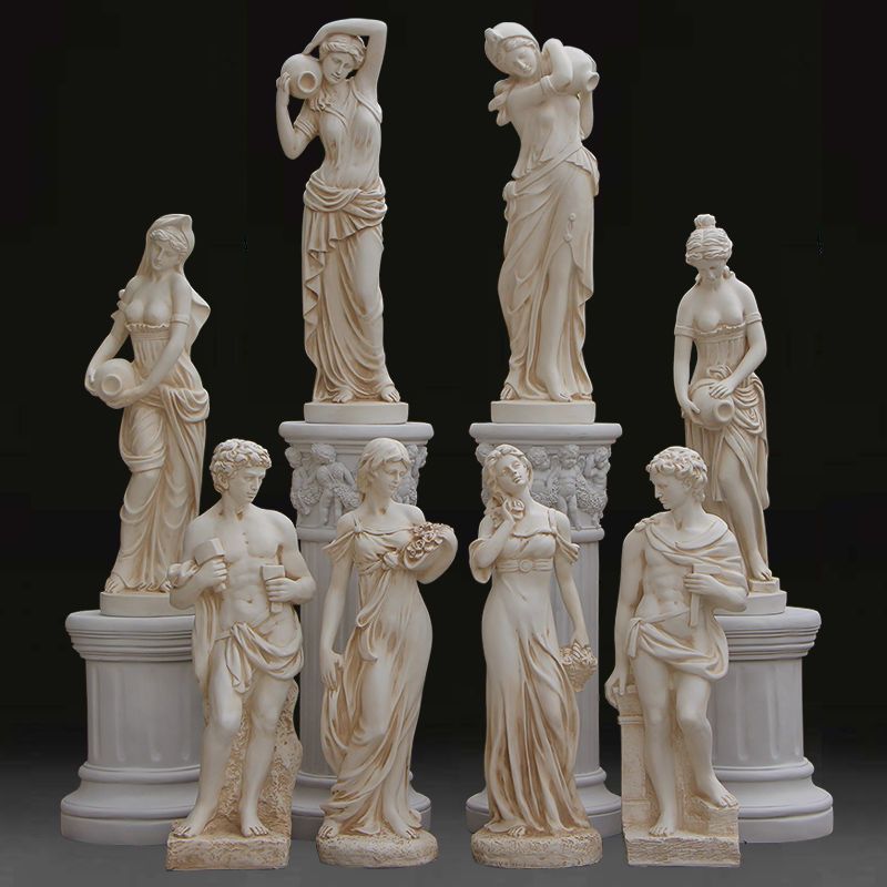Estátua de gesso, ornamento ar - Resin Art Sculptures avaliação e preço
