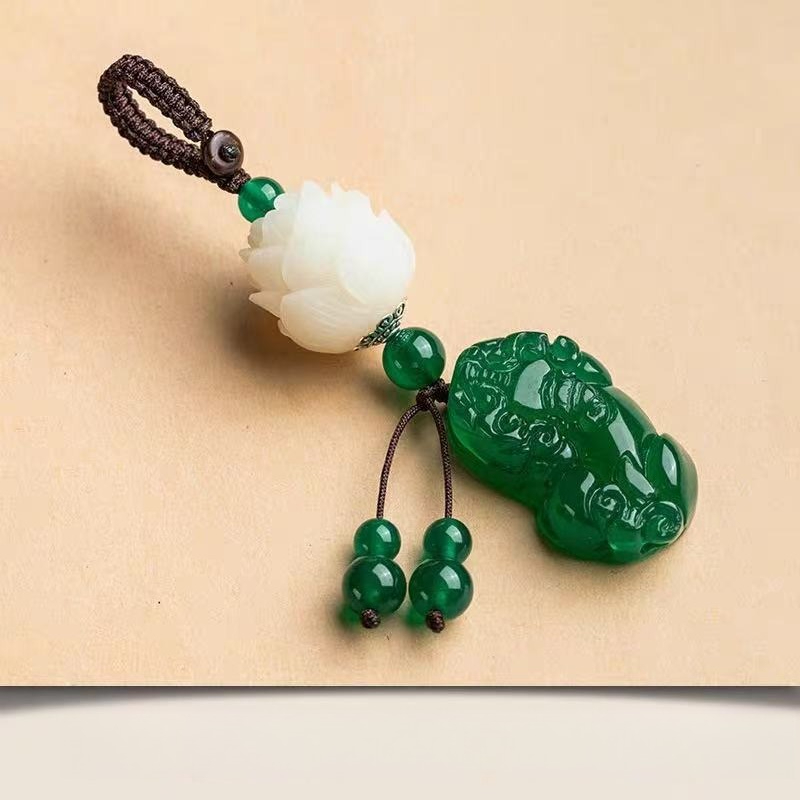 Chaveiro Pingente Lótus com Nó - Resin Art A Keychain avaliação e preço