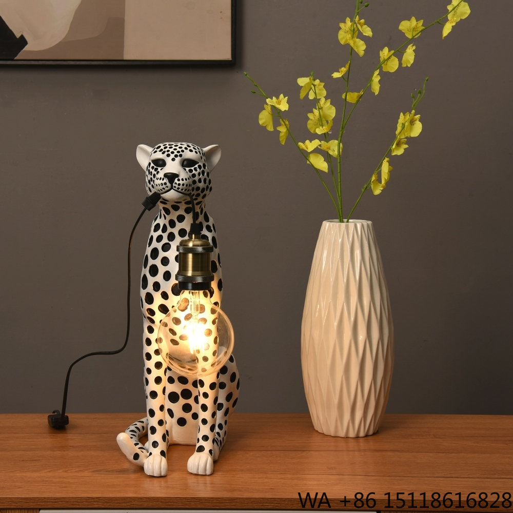 Escultura de Resina de Leopard - Resin Art Sculptures avaliação e preço