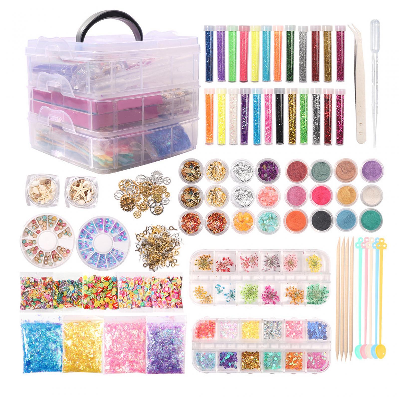 Conjunto de Acessórios de Deco - Resin Art A Keychain avaliação e preço
