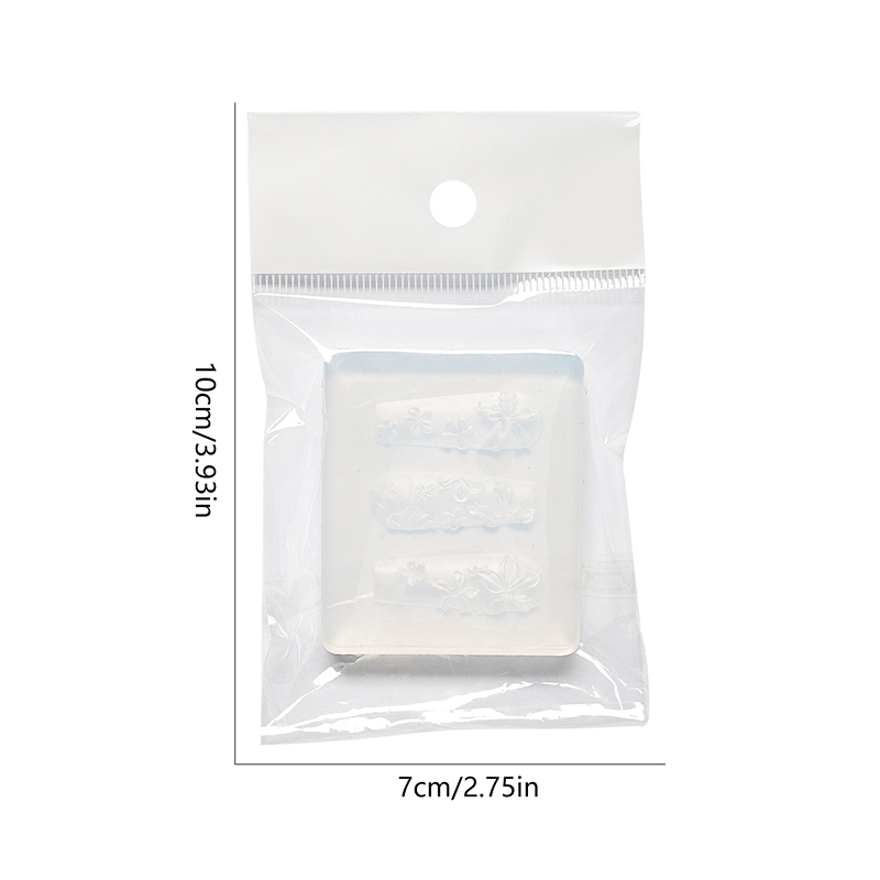 Molde de Silicone 3D para Unha - Resin Art Template avaliação e preço