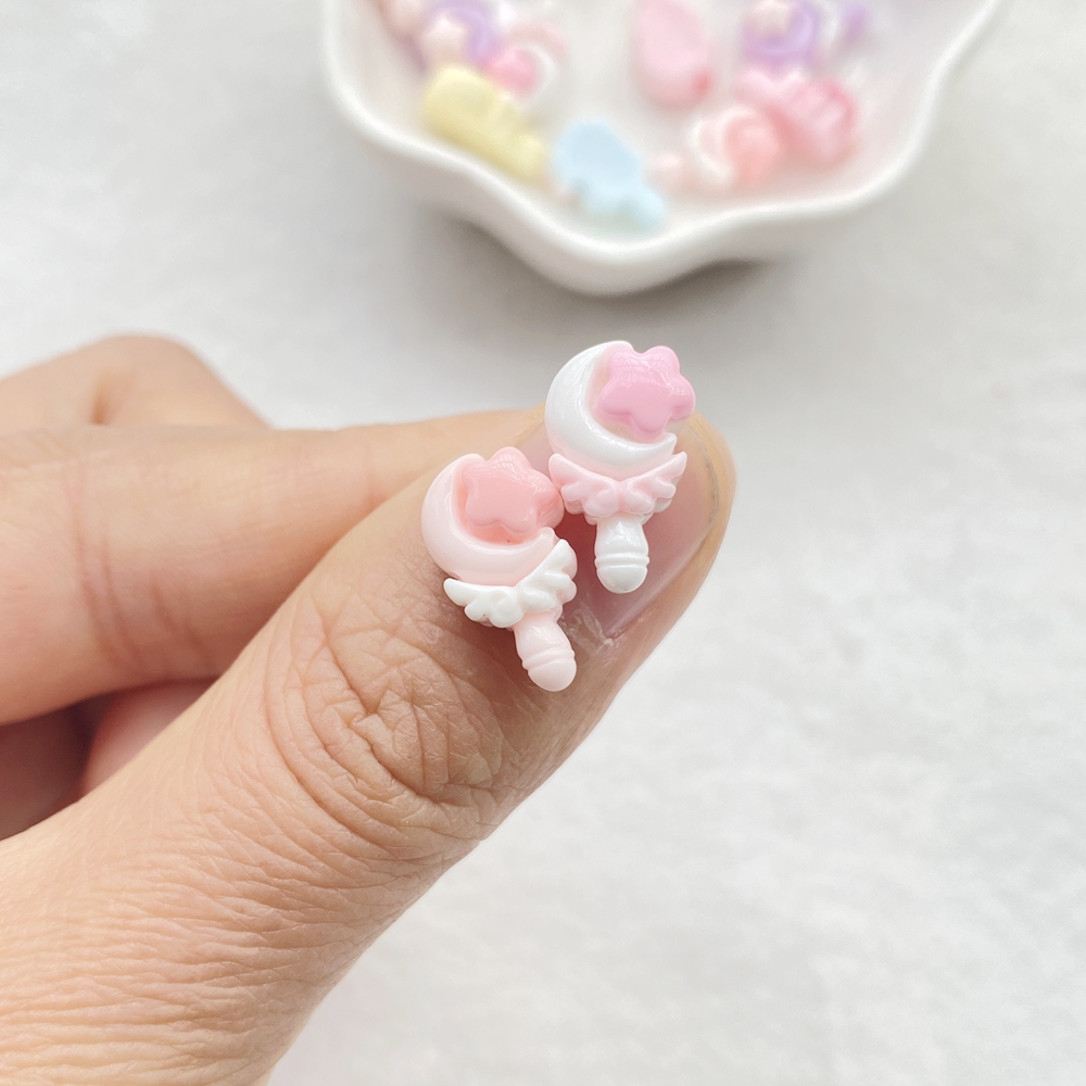 30 pçs bonito mini dos desenho - Resin Art And Design avaliação e preço
